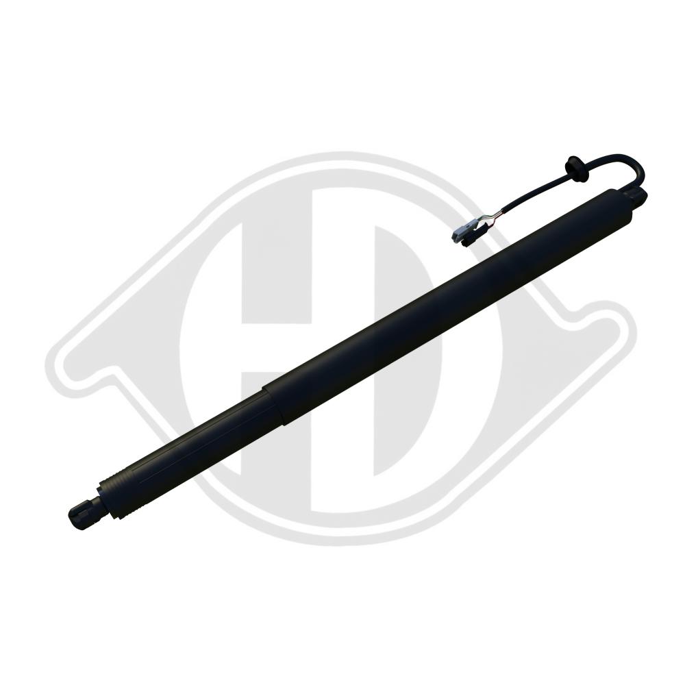 DIEDERICHS Gasfjeder, kuffert-/lastrum 9100572 bagved til venstre for BMW