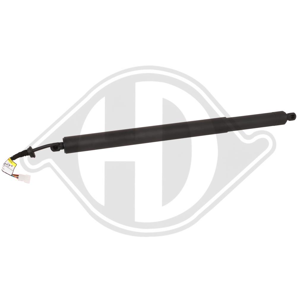 DIEDERICHS Gasfjeder, kuffert-/lastrum 9100573 bagved til venstre for BMW