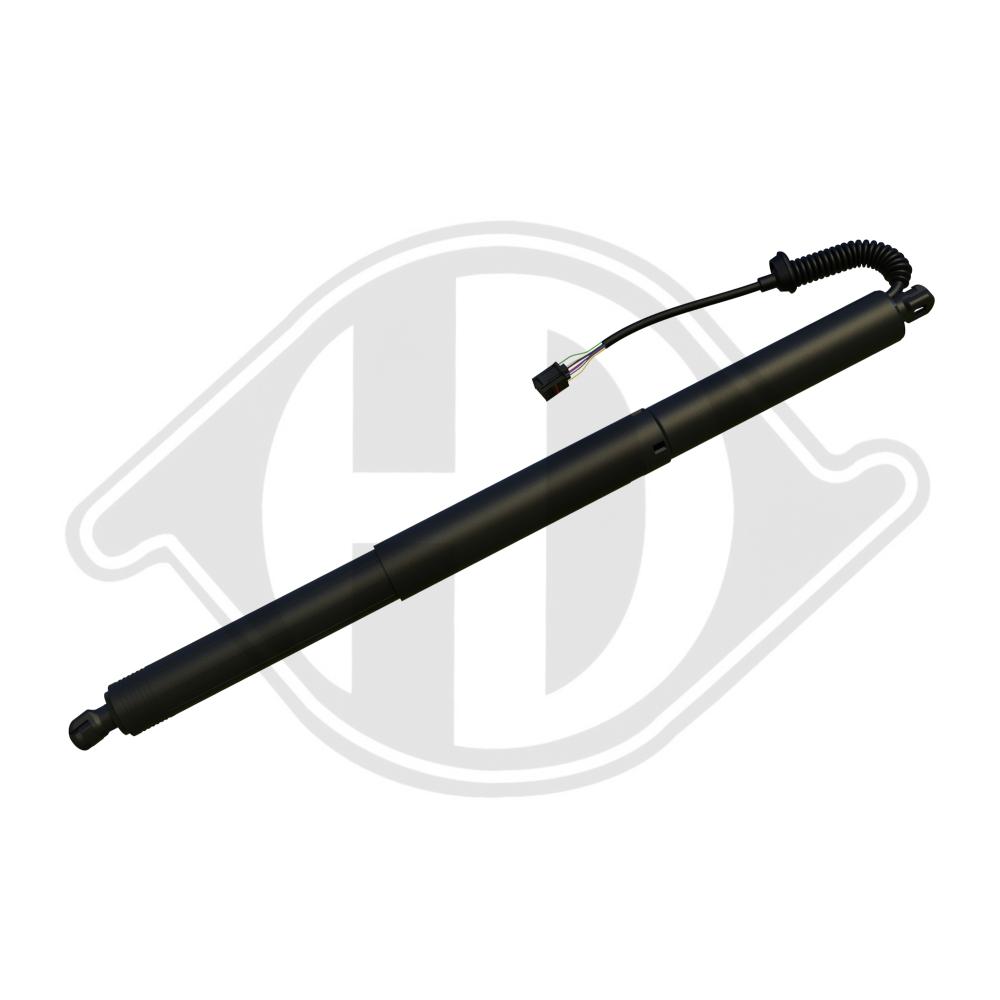 DIEDERICHS Gasfjeder, kuffert-/lastrum 9100578 bagved til venstre for KIA