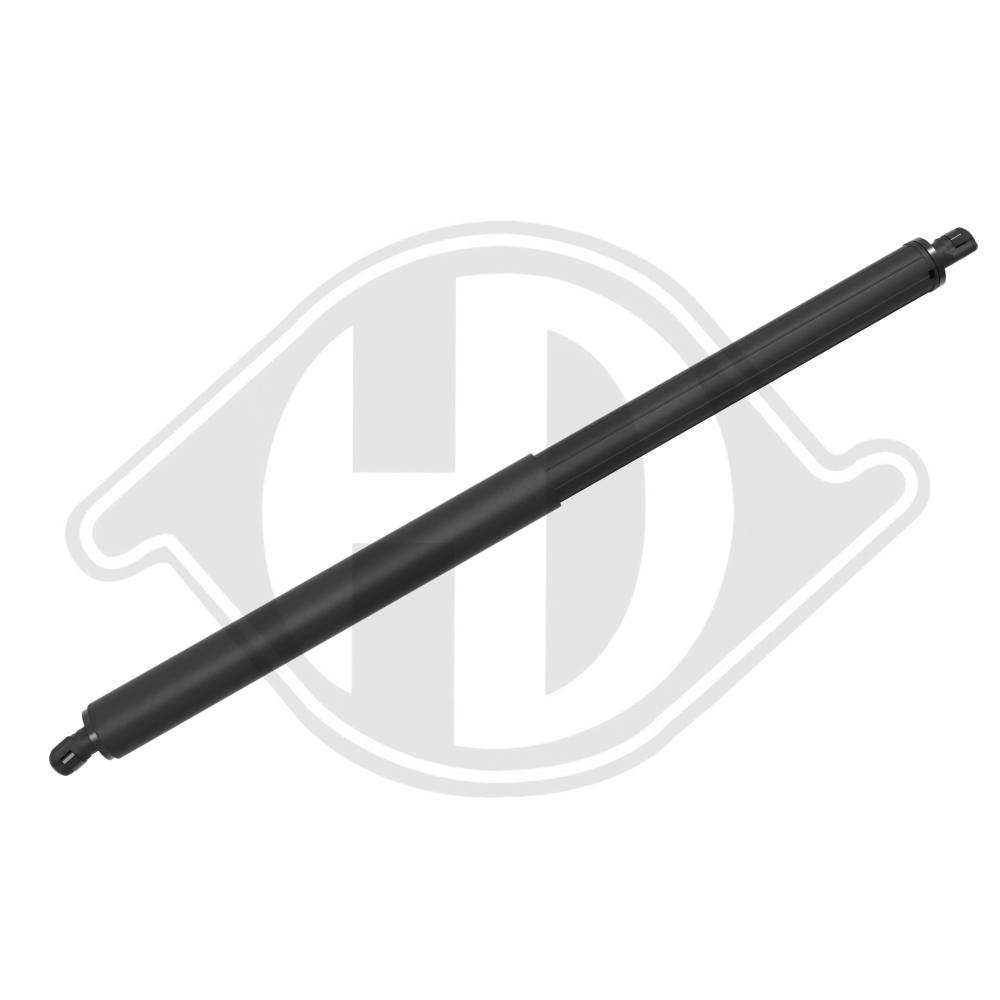 DIEDERICHS Gasfjeder, kuffert-/lastrum 9100591 bagved til højre for VW