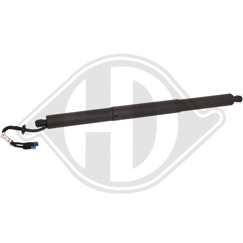 DIEDERICHS Gasfjeder, kuffert-/lastrum 9100574 bagved til venstre for BMW