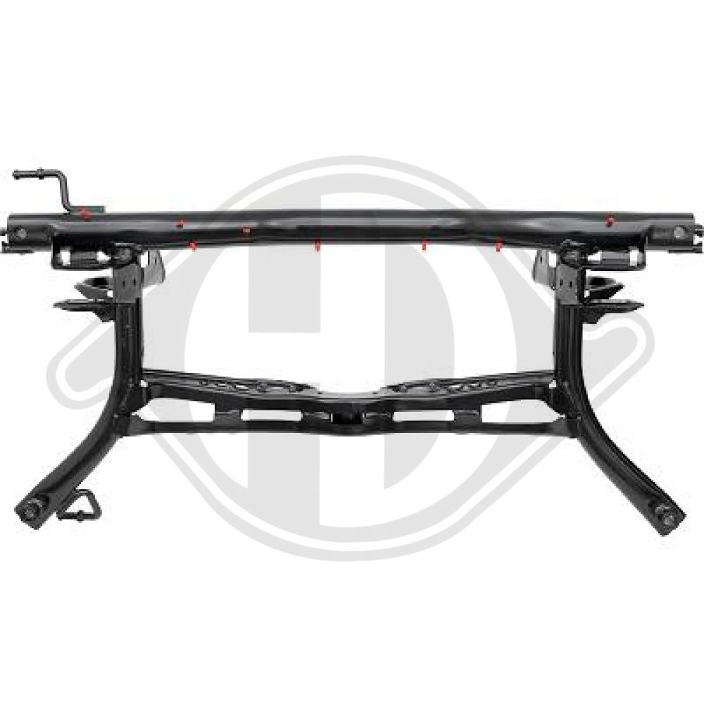 DIEDERICHS Bagaksel 2215519 bagaksel for VW SKODA