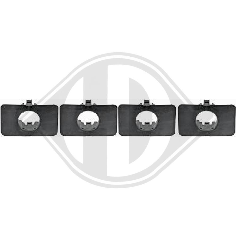 DIEDERICHS Holder, Sensor-parkeringsassistent zub00184 foran