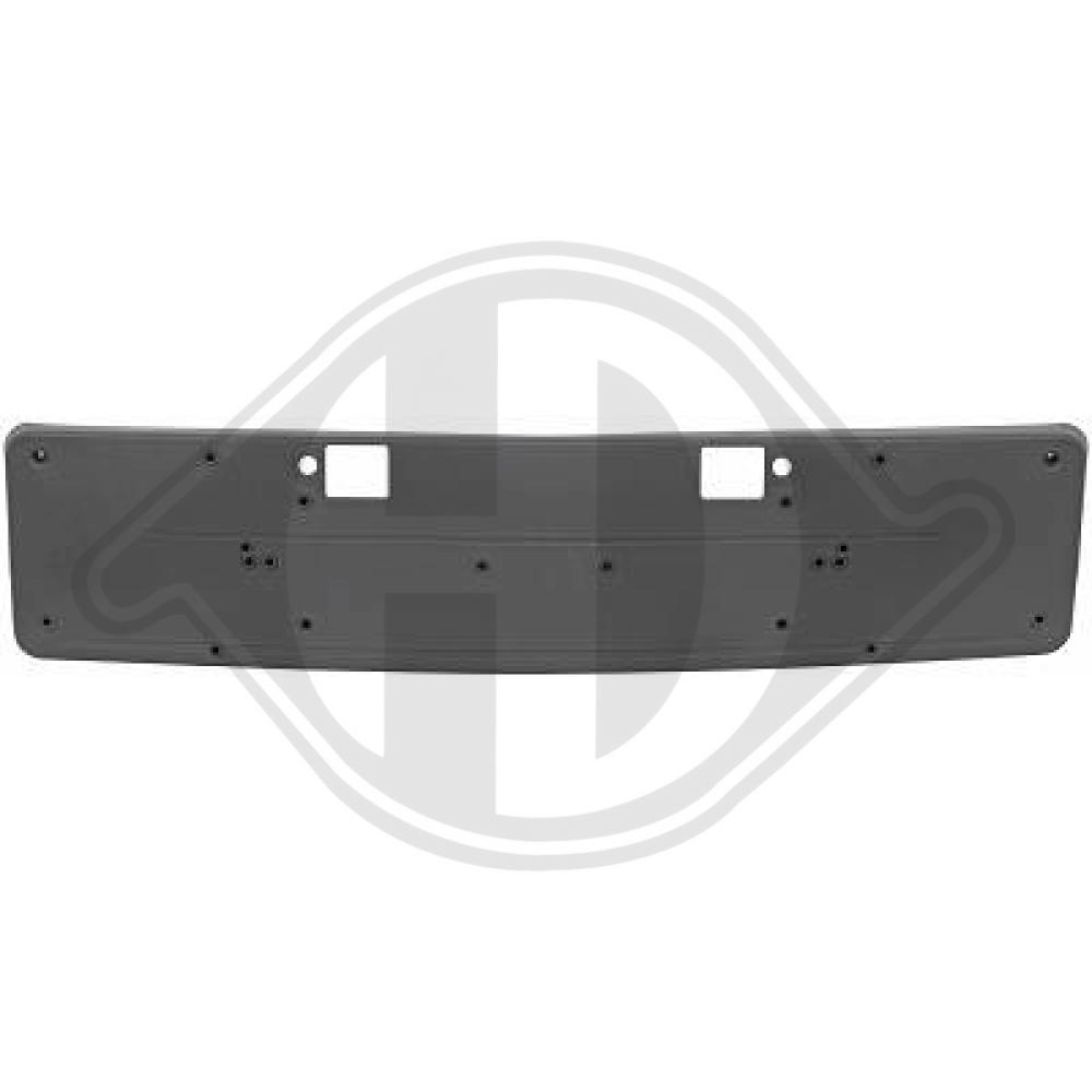DIEDERICHS Nummerpladeholder 1627061 foran for MERCEDES-BENZ