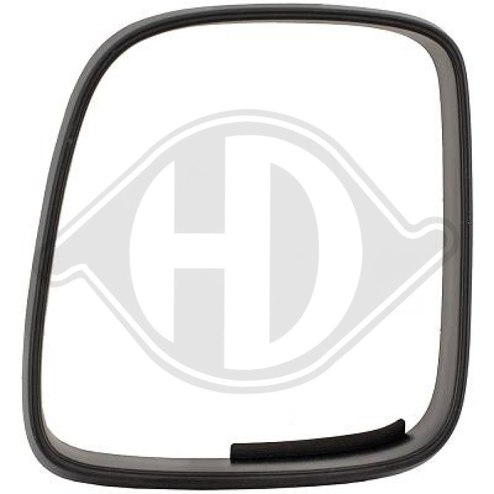 DIEDERICHS Ramme, sidespejl 2205628 højre for VW