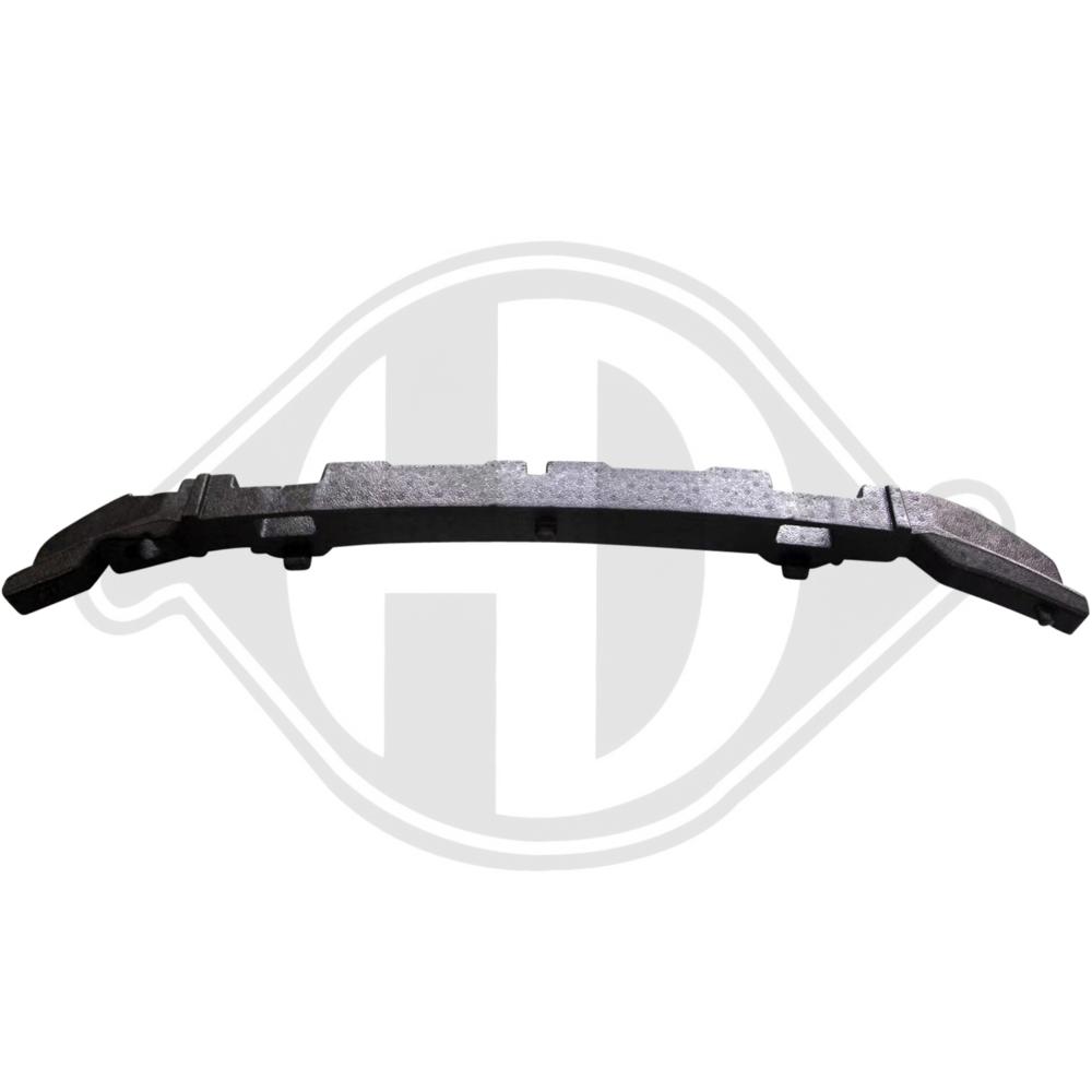 DIEDERICHS Stødabsorbering, kofanger 2298661 foran for VW
