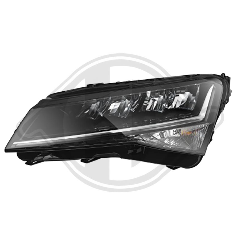 DIEDERICHS Forlygte 7842181 venstre for SKODA