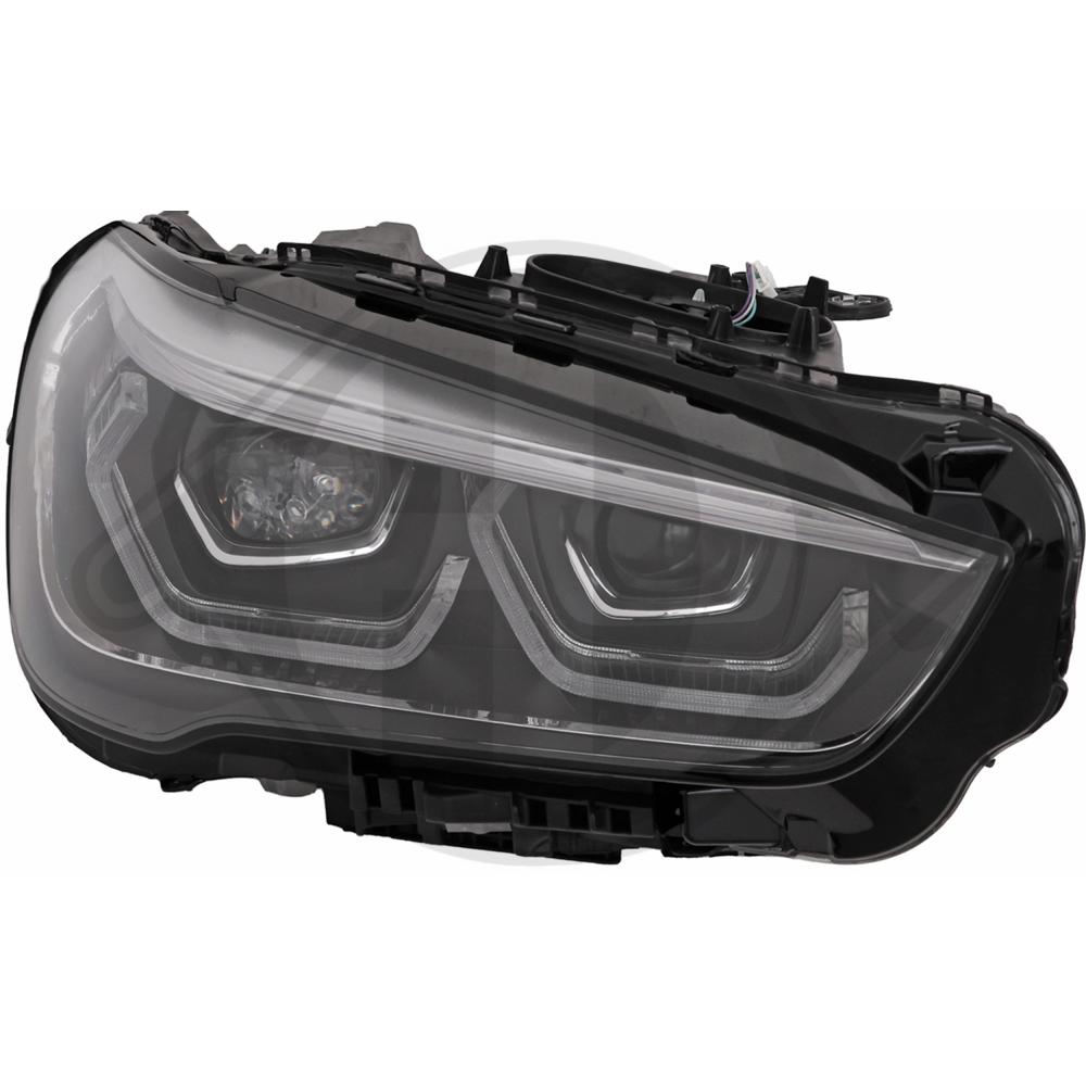 DIEDERICHS Forlygte 1266186 LED højre for BMW