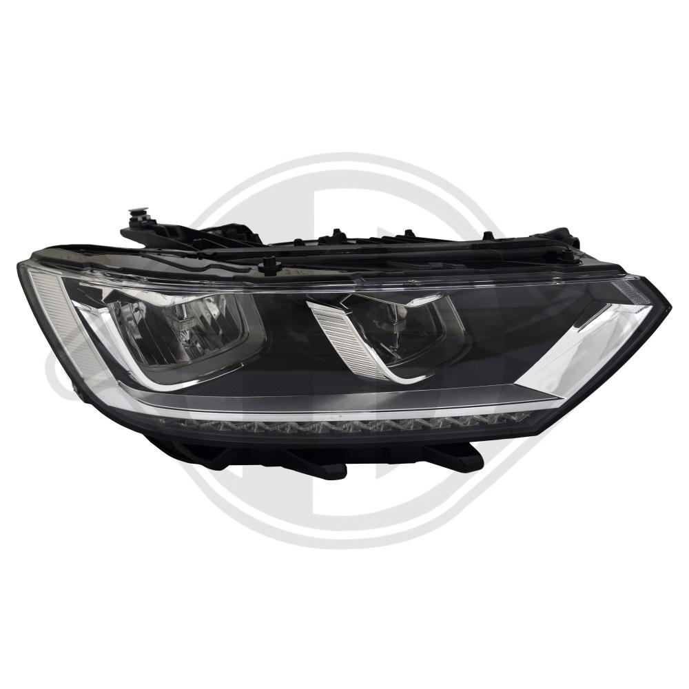 DIEDERICHS Forlygte 2249984 LED højre for VW