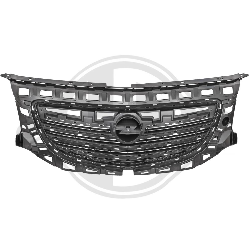 DIEDERICHS Kølergitter 1826040 for OPEL