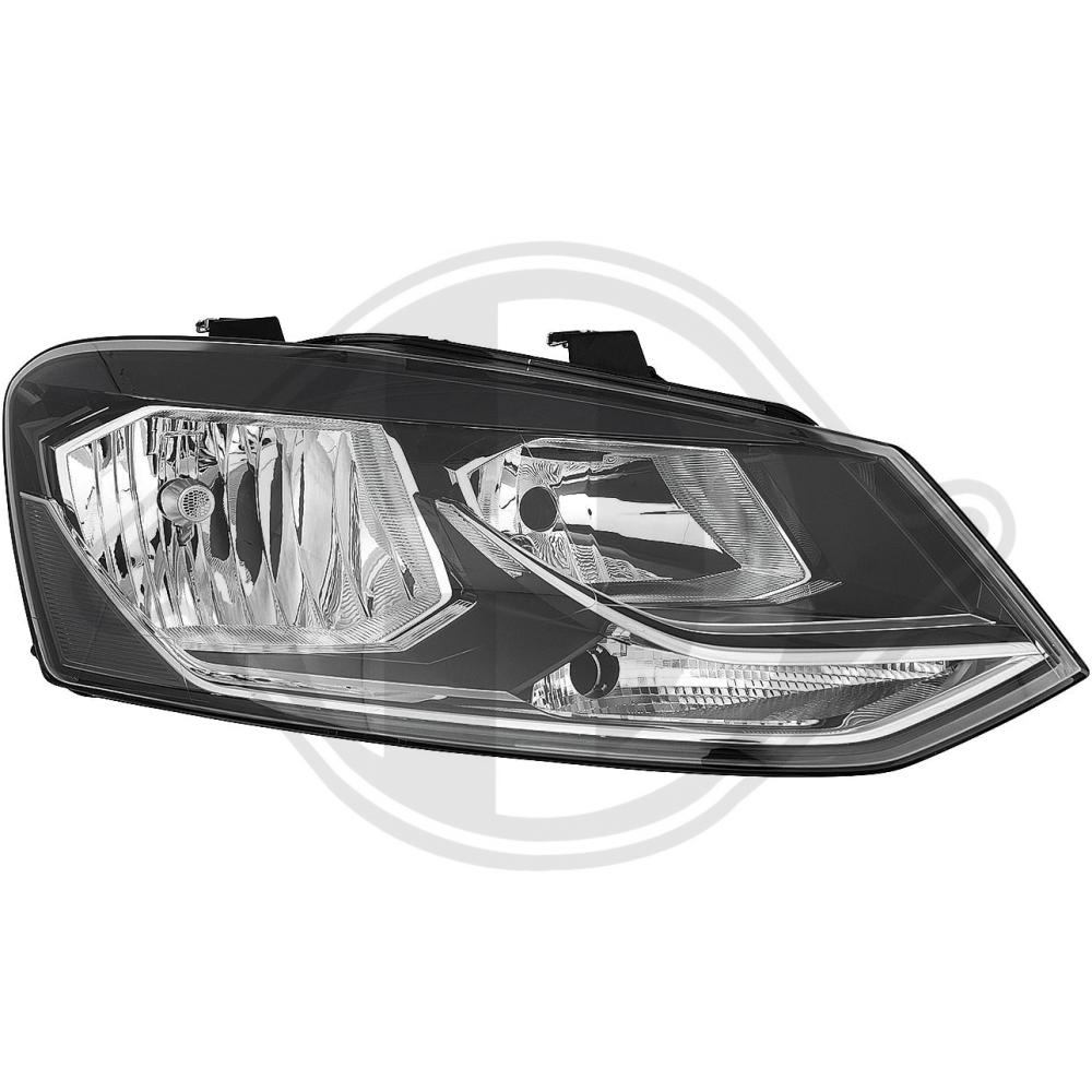 DIEDERICHS Forlygte 2249982 H7/H9 højre for VW
