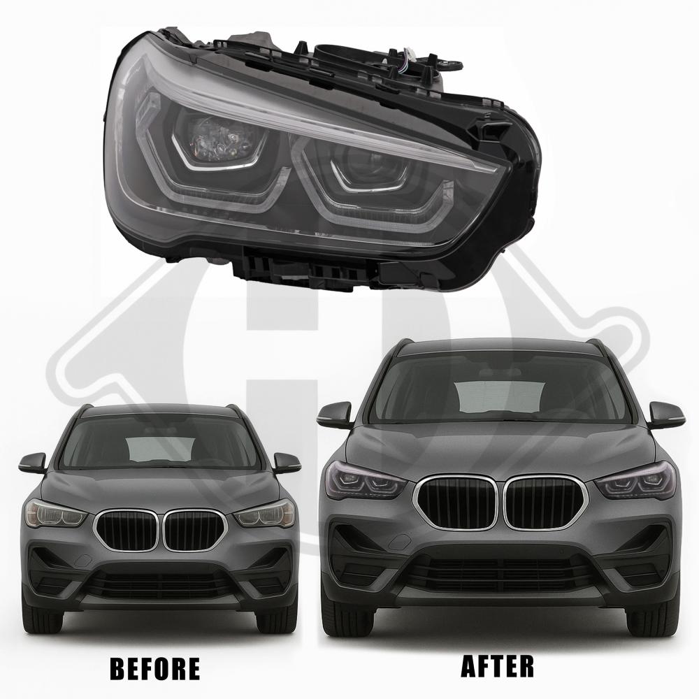 DIEDERICHS Forlygte 1266186 LED højre for BMW