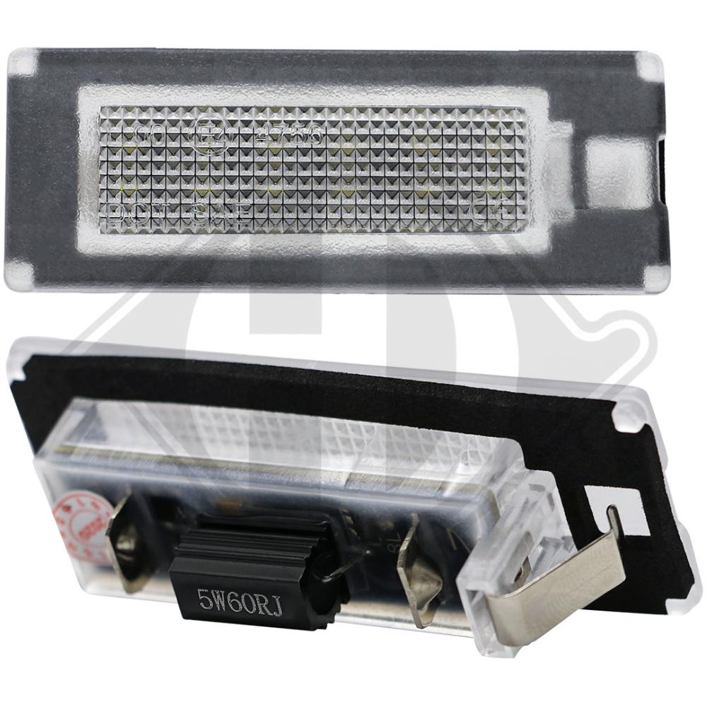 DIEDERICHS Nummerpladelys lid10434 LED