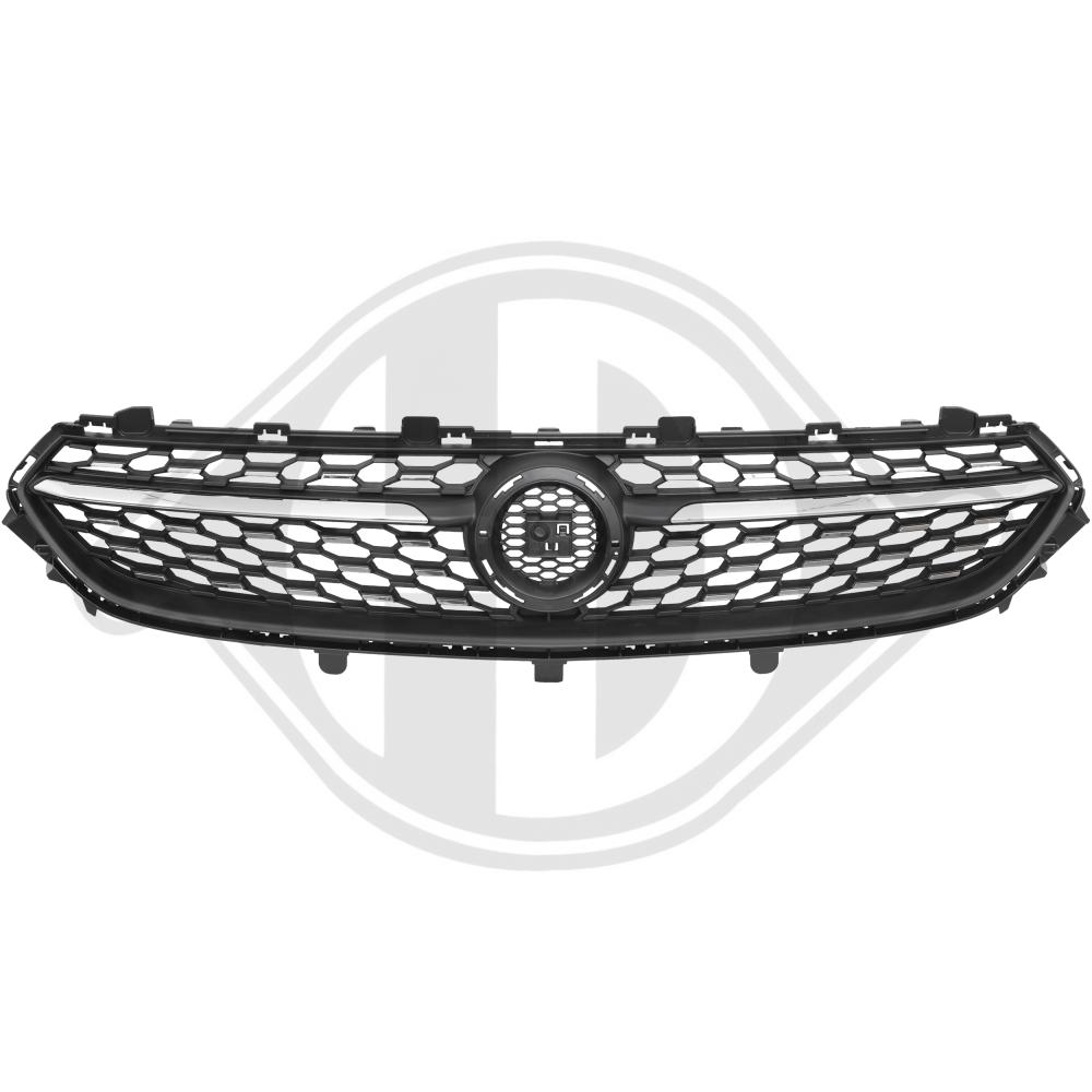 DIEDERICHS Kølergitter 1816041 for OPEL
