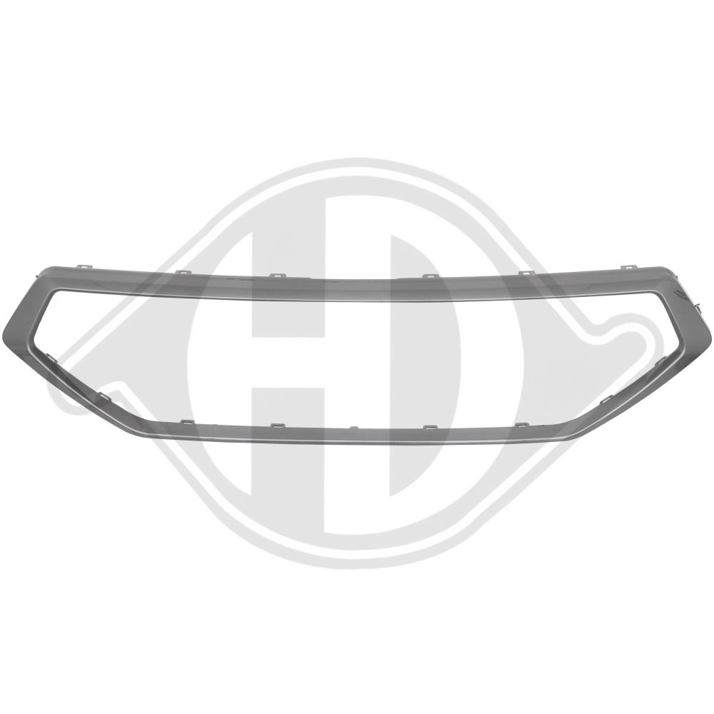 DIEDERICHS Ramme, kølergitter 7480241 for SEAT