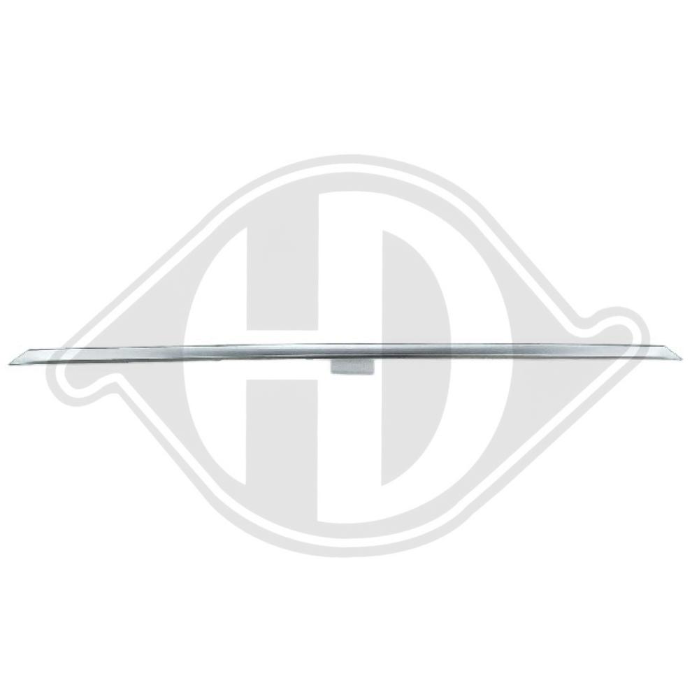 DIEDERICHS Pynte-/beskyttelsesliste, kofanger 1228064 bag for BMW