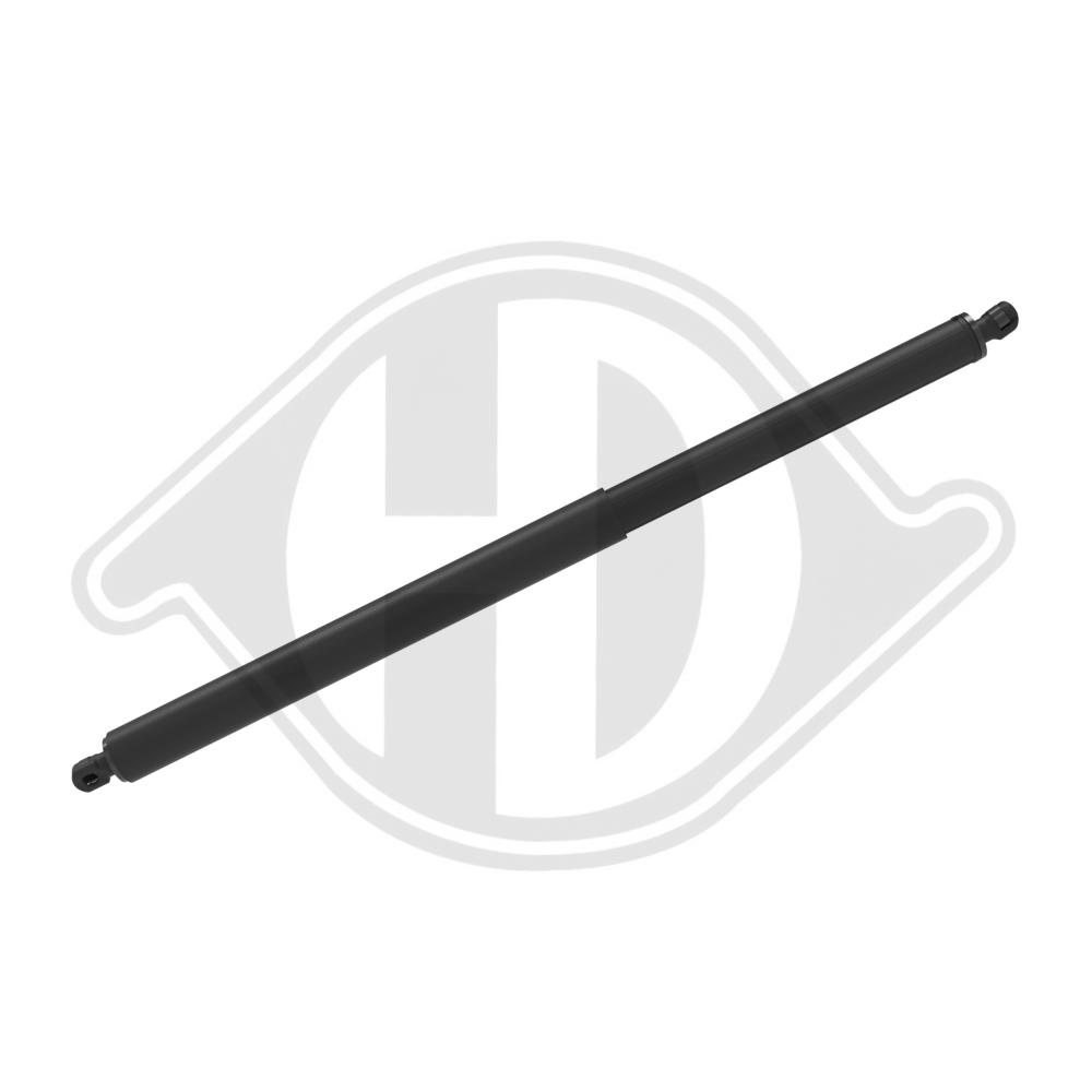 DIEDERICHS Gasfjeder, kuffert-/lastrum 9100622 bagved til højre for SEAT