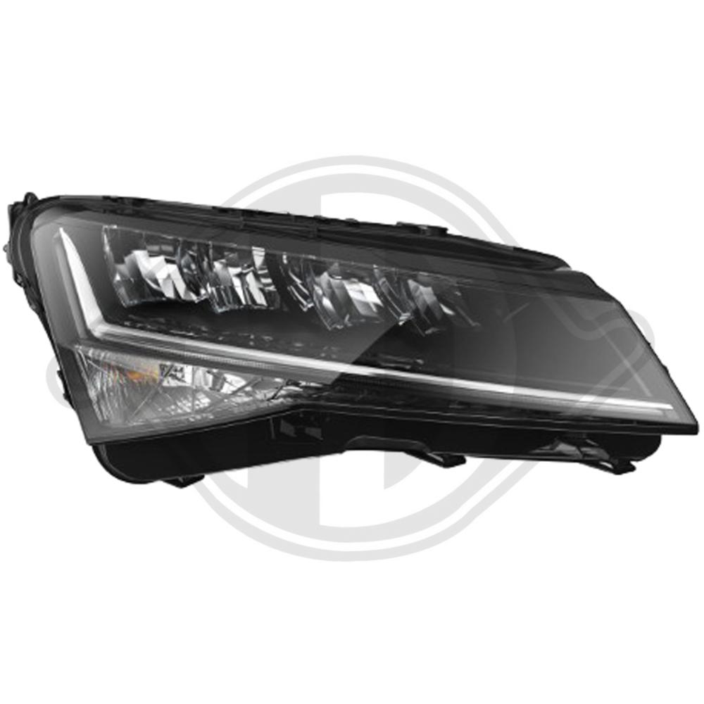 DIEDERICHS Forlygte 7842184 højre for SKODA