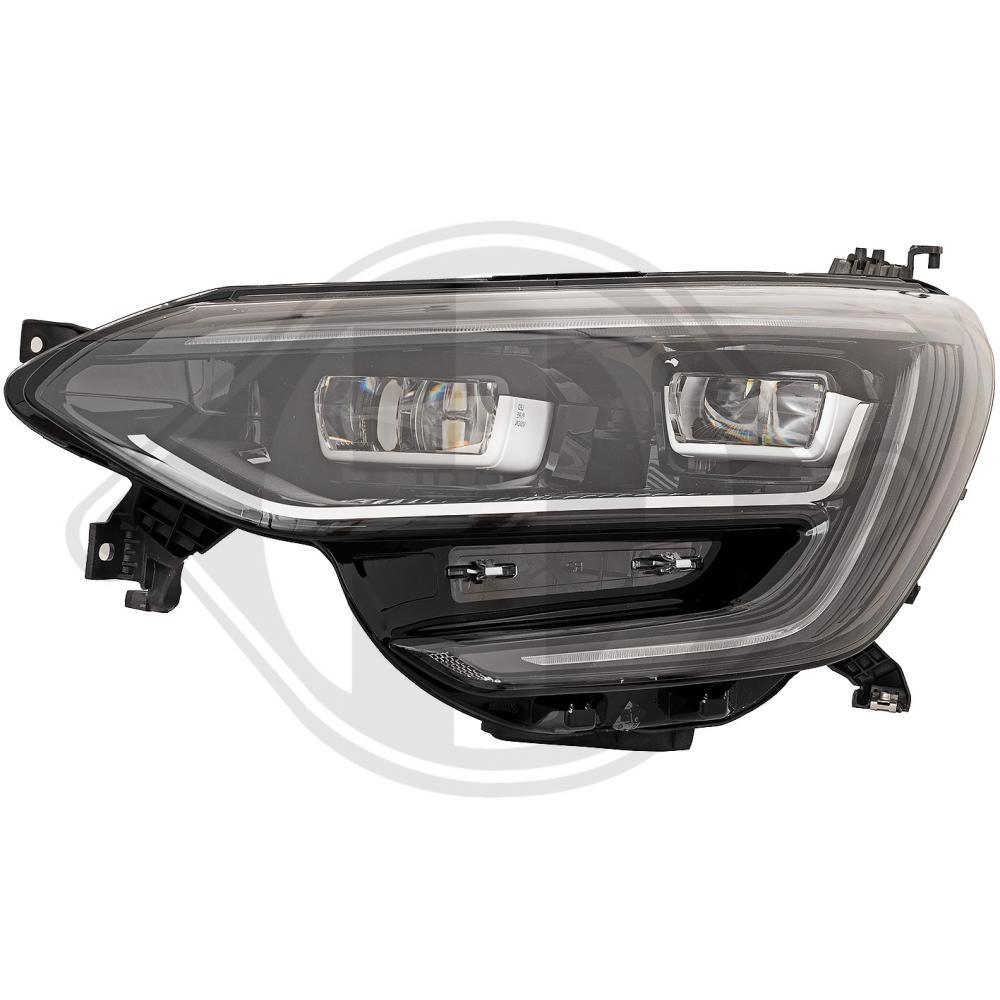 DIEDERICHS Forlygte 4467283 LED venstre for RENAULT