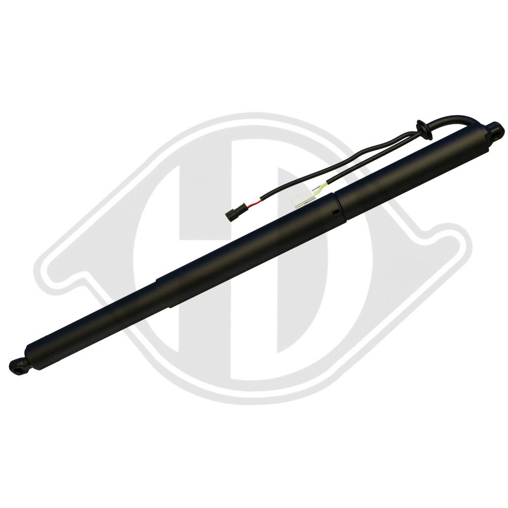 DIEDERICHS Gasfjeder, kuffert-/lastrum 9100610 bagved til højre for BMW