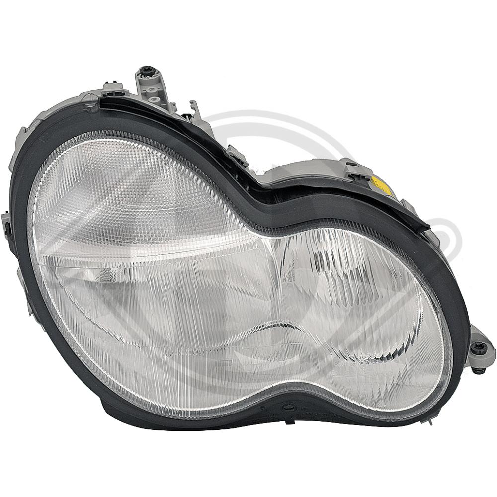 DIEDERICHS Forlygte 1671082 H7/H7 højre for MERCEDES-BENZ