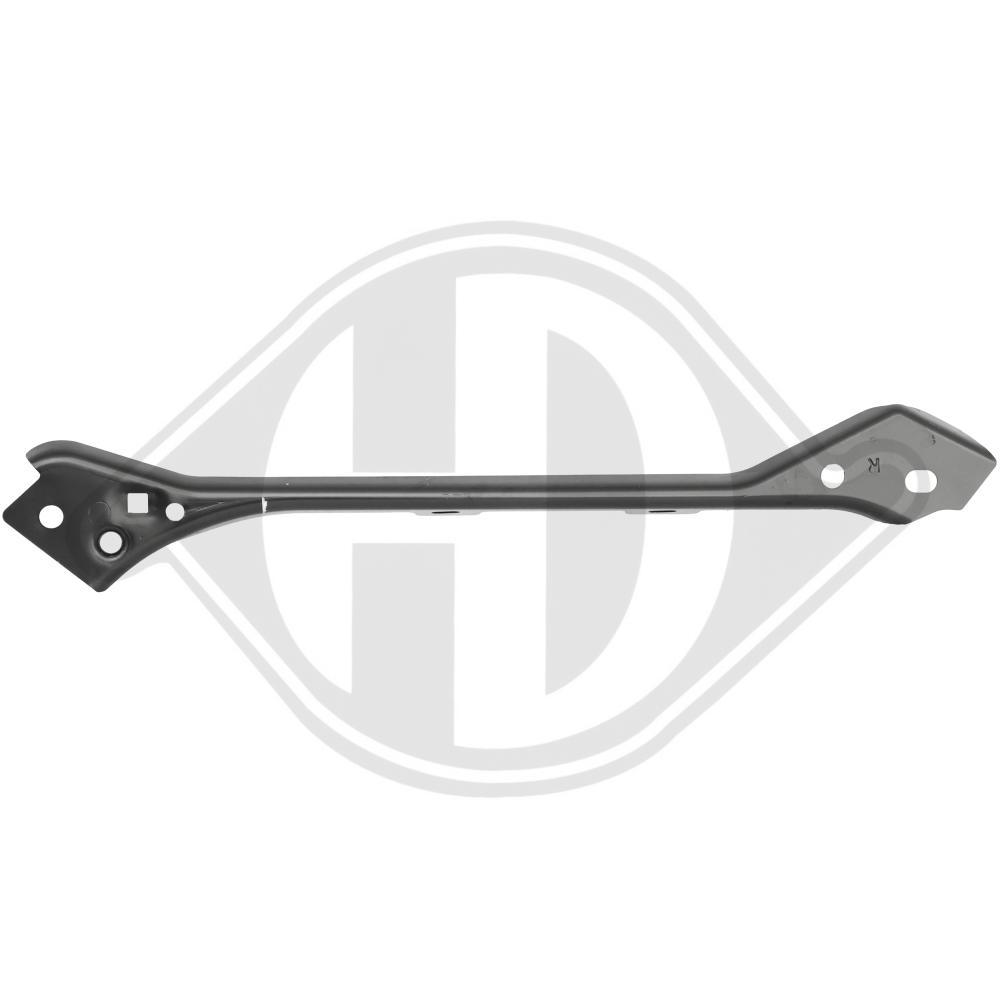 DIEDERICHS Forlygteholder 1808112 højre for OPEL