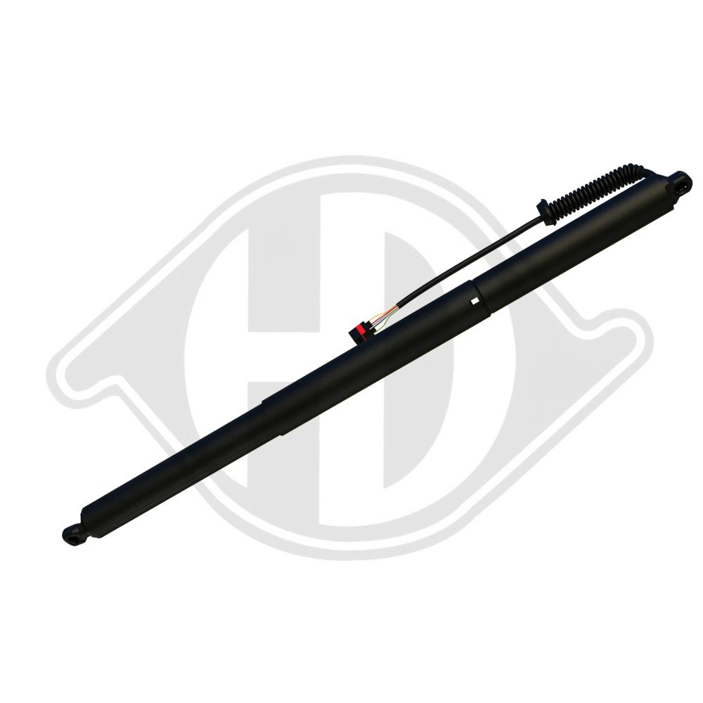 DIEDERICHS Gasfjeder, kuffert-/lastrum 9100620 bagved til venstre for SEAT