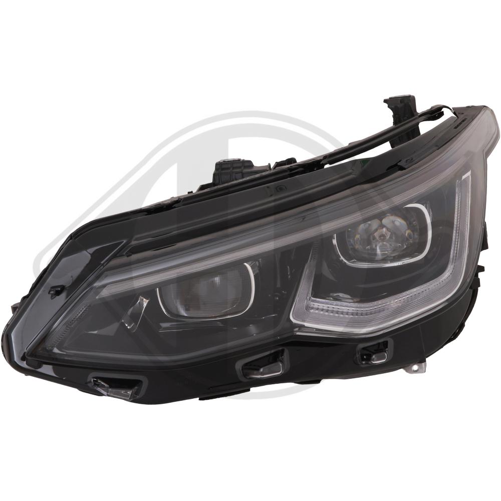 DIEDERICHS Forlygte 2218285 venstre for VW