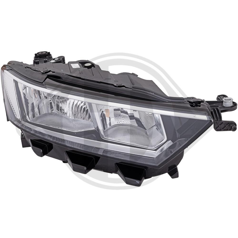 DIEDERICHS Forlygte 2240982 H7/H7 højre for VW