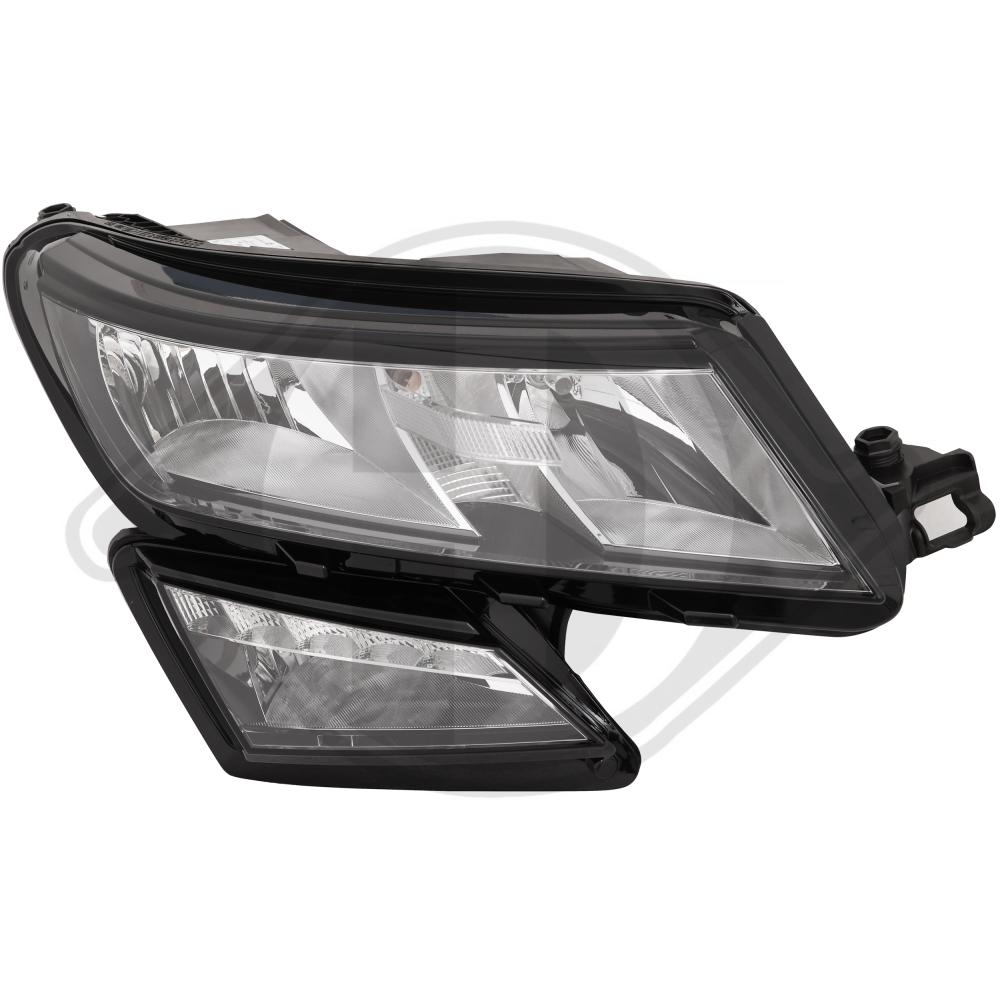 DIEDERICHS Forlygte 7880982 H8 højre for SKODA