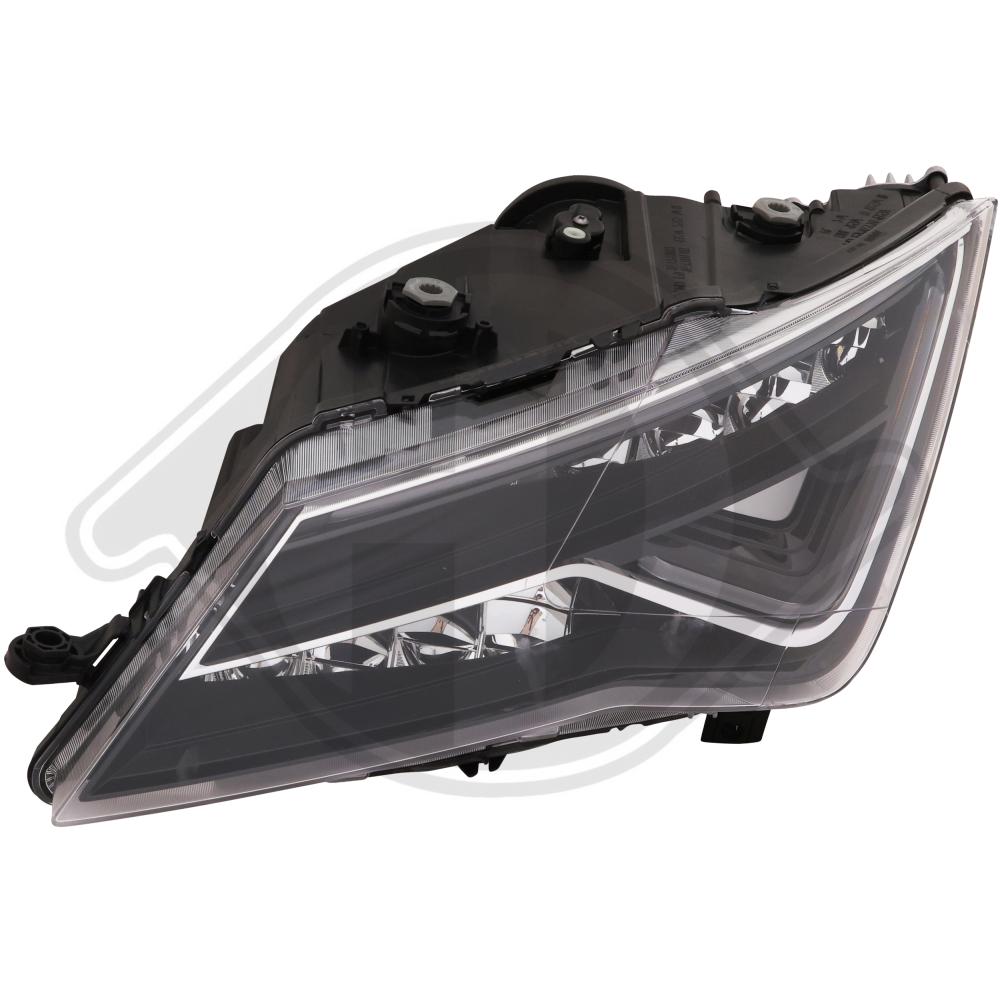 DIEDERICHS Forlygte 7433487 LED venstre for SEAT