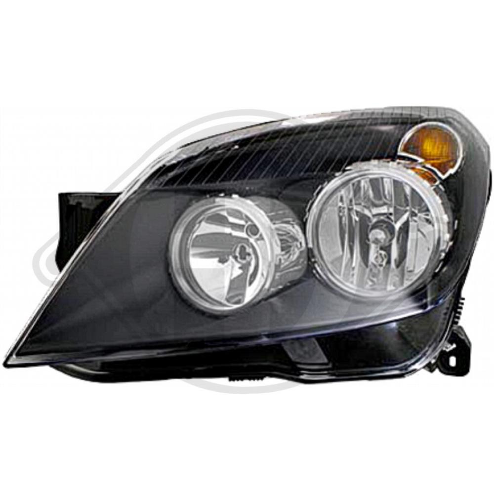 DIEDERICHS Forlygte 1806983 H7/H1 venstre for OPEL