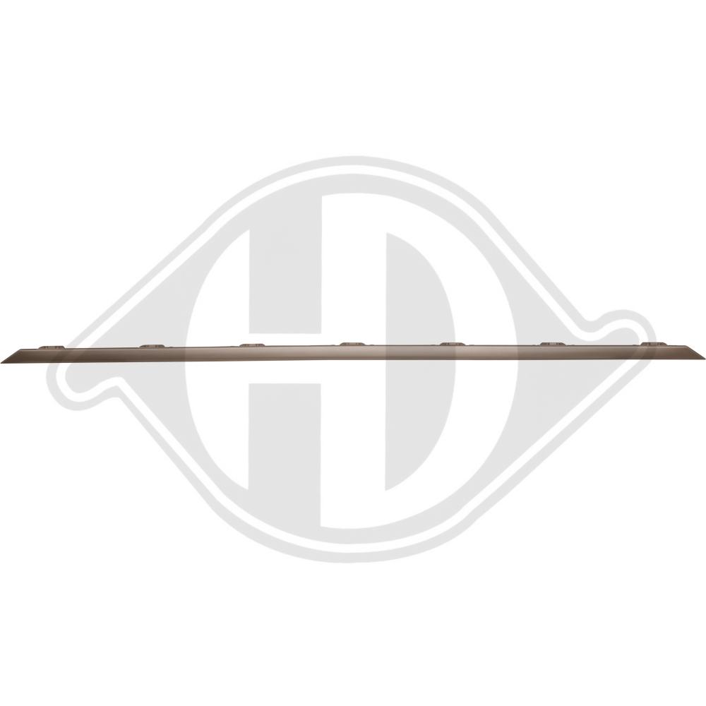 DIEDERICHS Pynte-/beskyttelsesliste, kofanger 1228065 bag for BMW