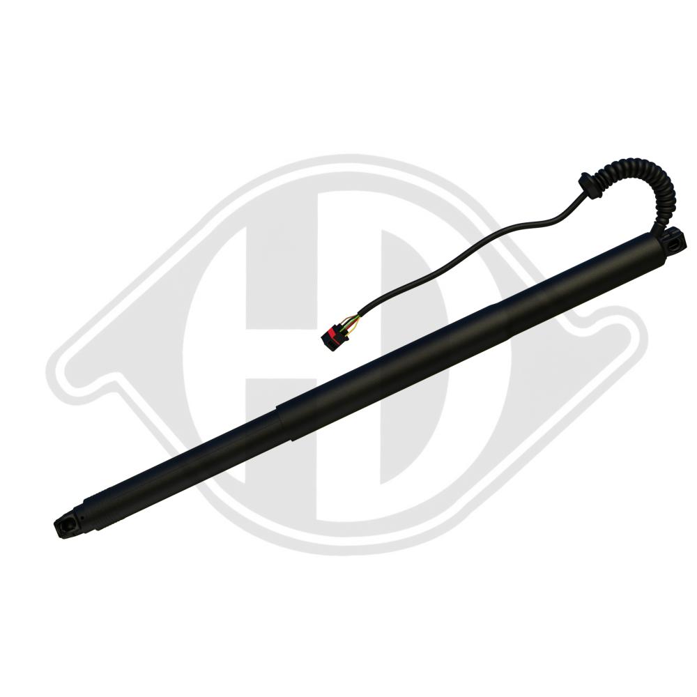 DIEDERICHS Gasfjeder, kuffert-/lastrum 9100643 bagved til højre for SKODA