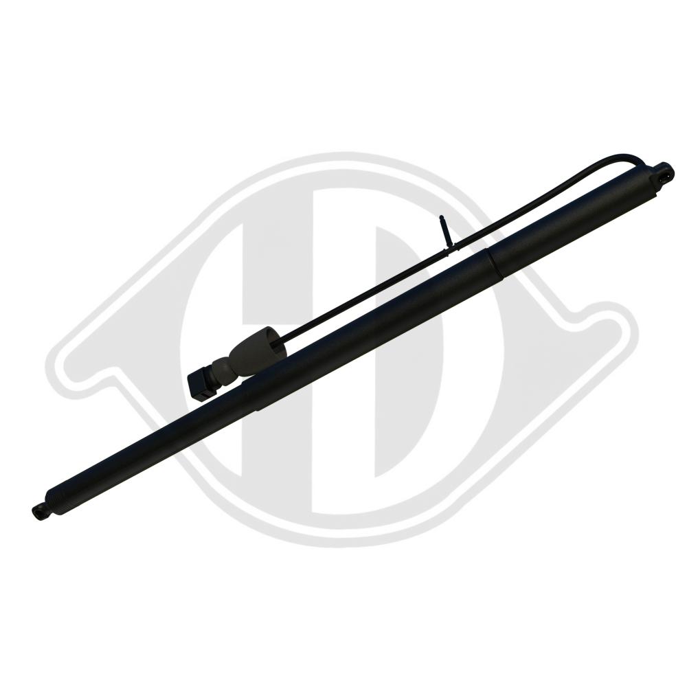 DIEDERICHS Elmotor, bagklap 9100656 for VW