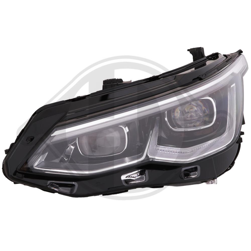 DIEDERICHS Forlygte 2218385 venstre for VW