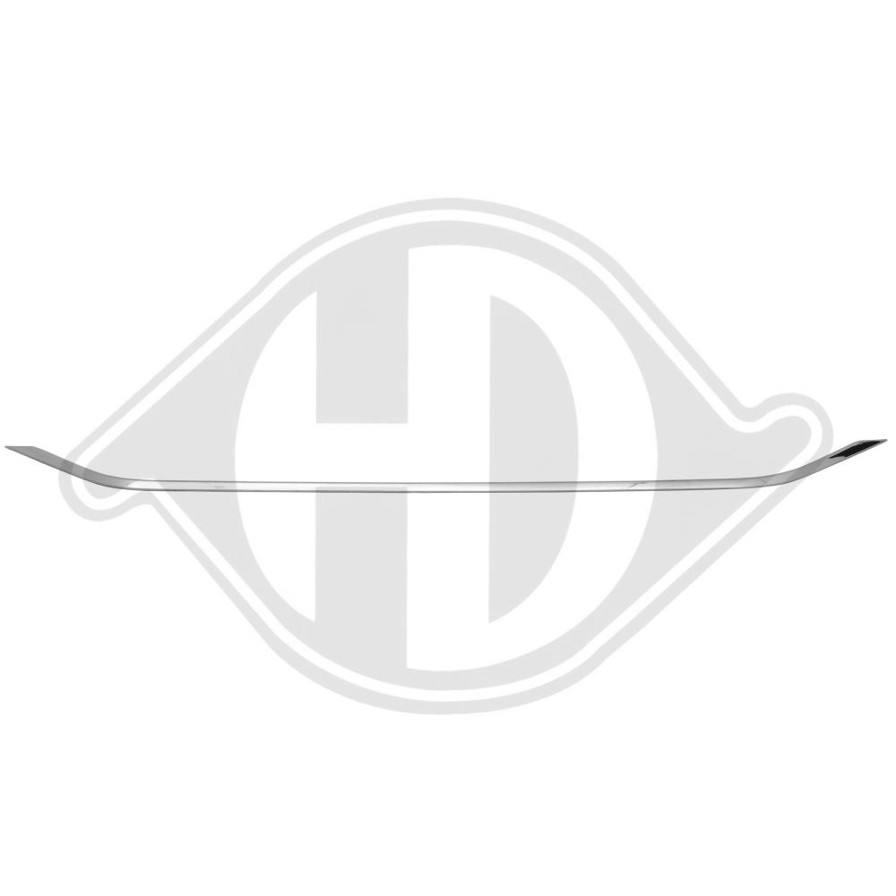 DIEDERICHS Afdækning, kølegitter 2240741 foran for VW