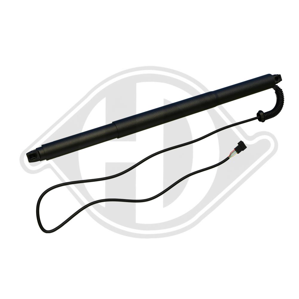 DIEDERICHS Gasfjeder, kuffert-/lastrum 9100618 bagved til venstre for BMW