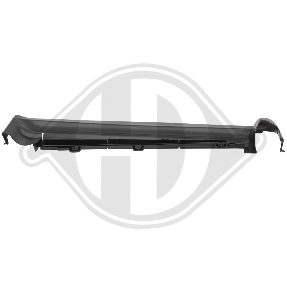 DIEDERICHS Afdækning, frontspoiler 2274061 foran for VW