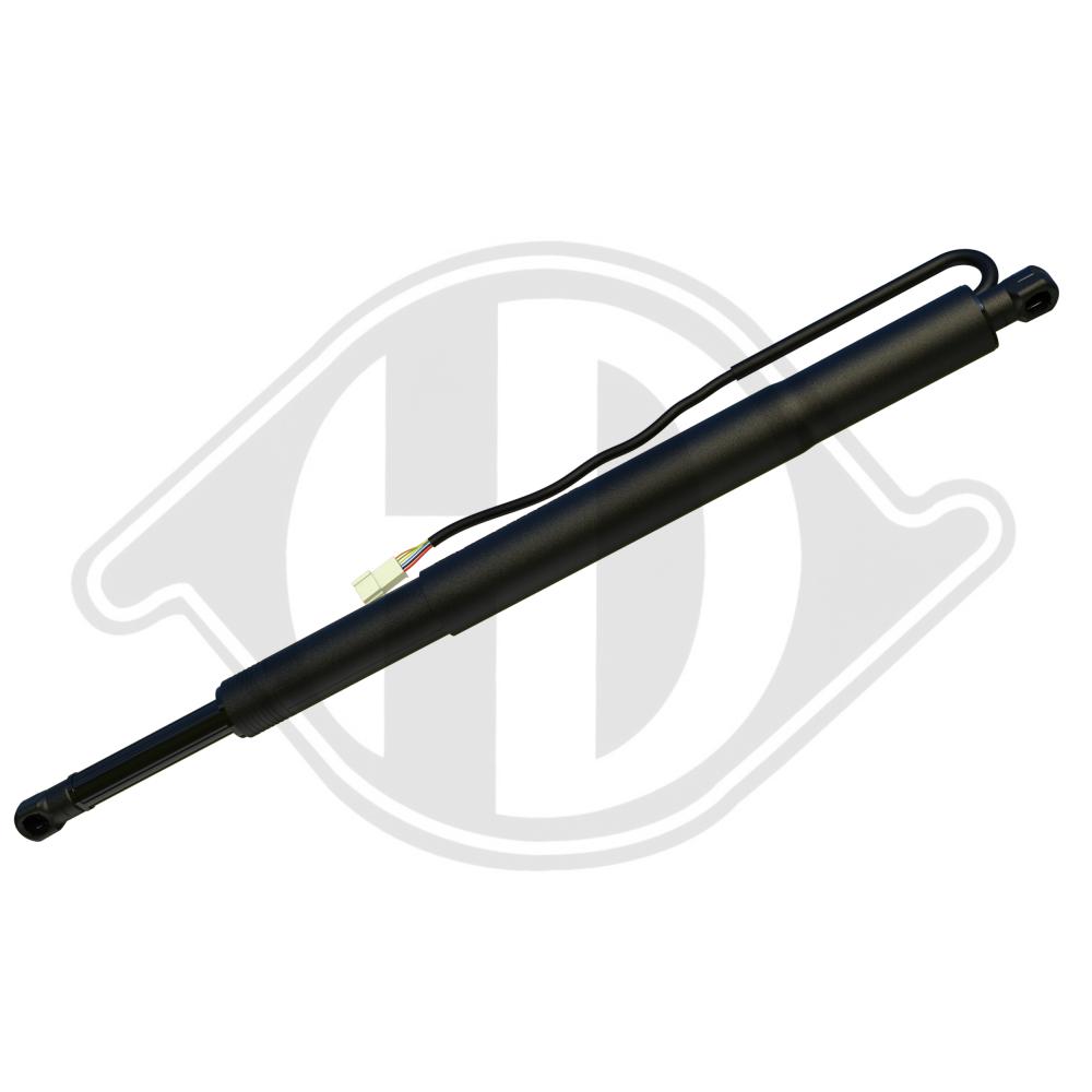DIEDERICHS Gasfjeder, kuffert-/lastrum 9100614 bagved til venstre for BMW