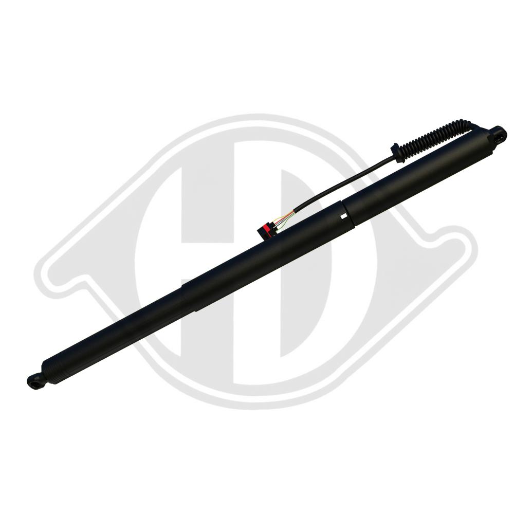 DIEDERICHS Gasfjeder, kuffert-/lastrum 9100621 bagved til venstre for SEAT