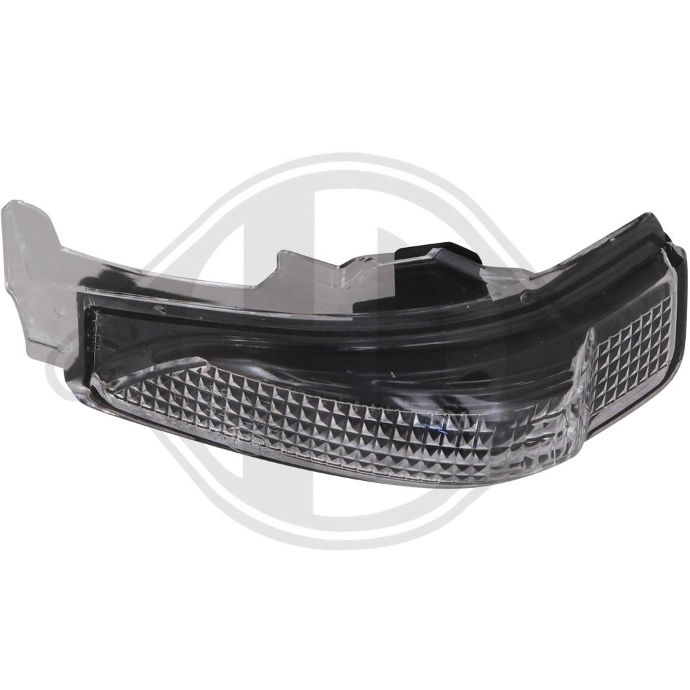 DIEDERICHS Blinklygte 6660427 WY5W Sidespejl venstre side for TOYOTA