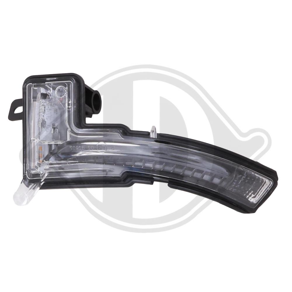 DIEDERICHS Blinklygte 4406027 Sidespejl venstre side for RENAULT