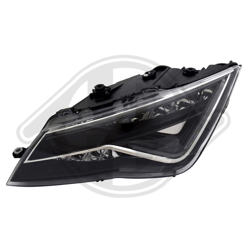 DIEDERICHS Forlygte 7433485 LED venstre for SEAT