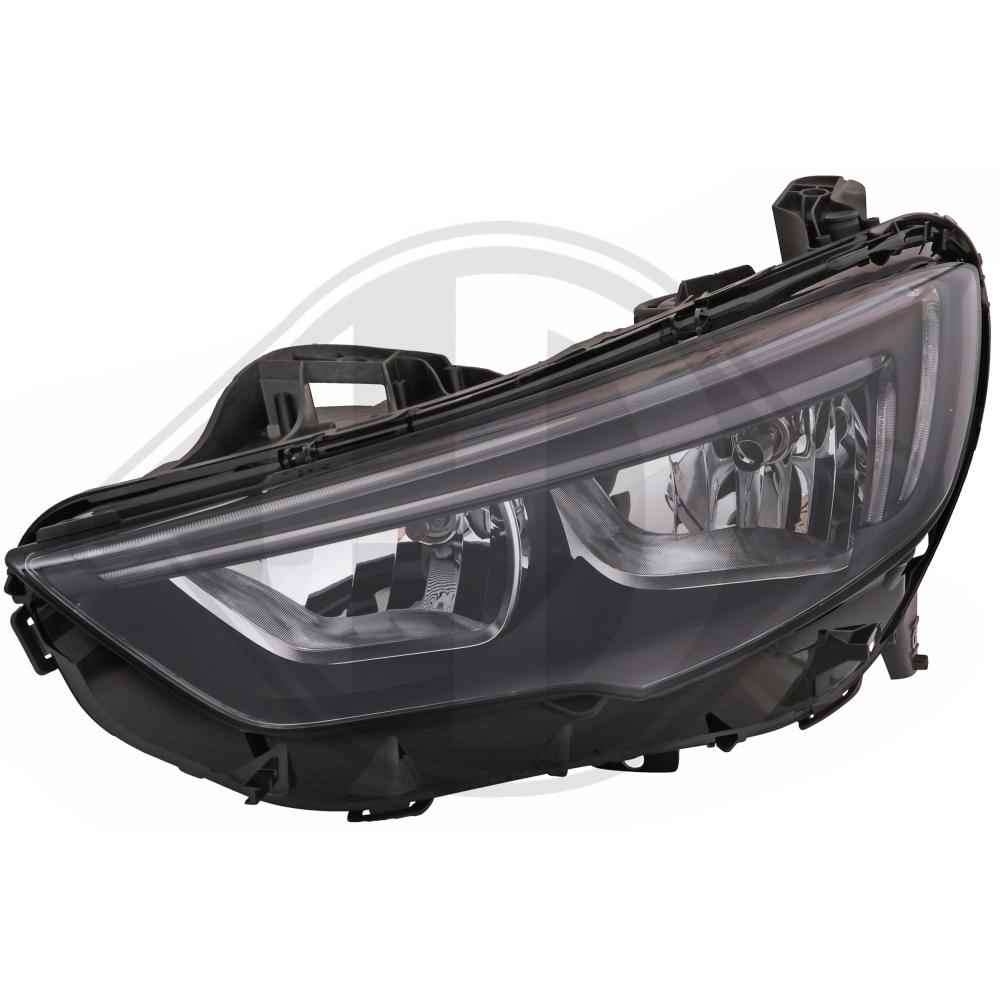 DIEDERICHS Forlygte 1828081 LED venstre for OPEL