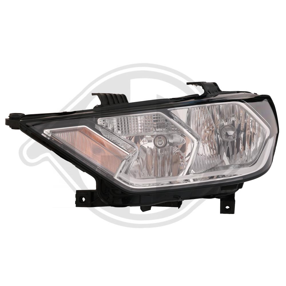 DIEDERICHS Forlygte 1081081 WY21W venstre for AUDI