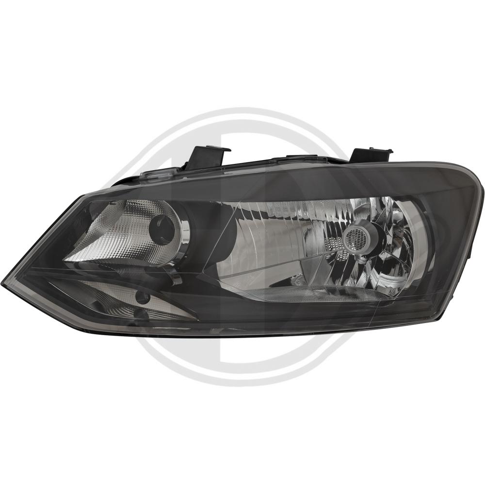 DIEDERICHS Forlygte 2206987 H4 venstre for VW