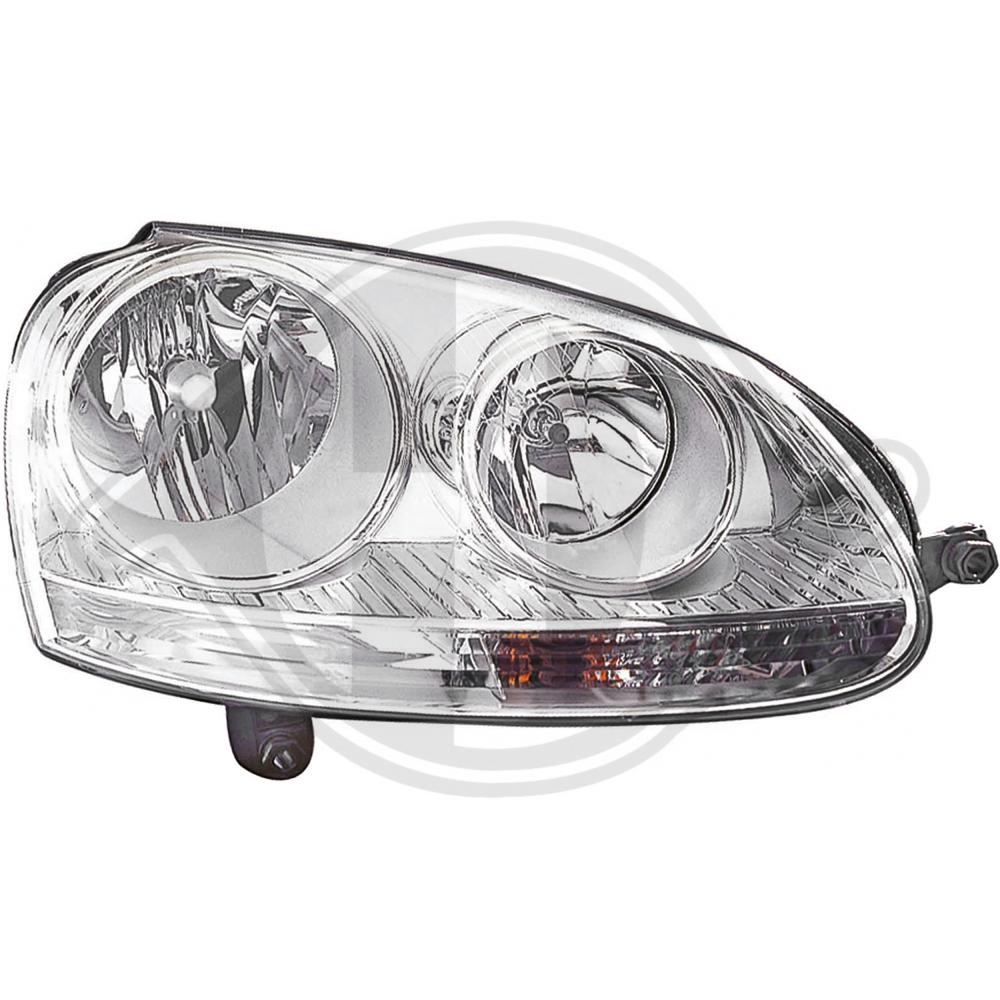 DIEDERICHS Forlygte 2214982 H7/H7 højre for VW
