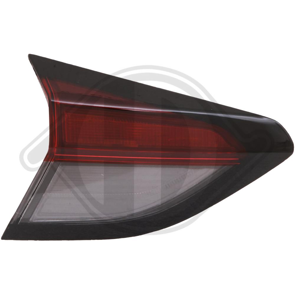 DIEDERICHS Baglygte 1816093 W16W venstre for OPEL