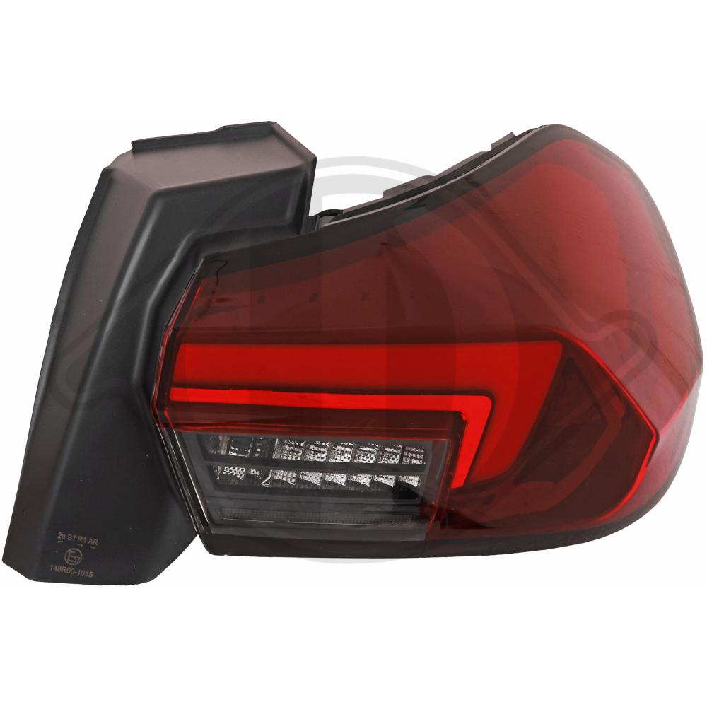 DIEDERICHS Baglygte 1816094 LED højre for OPEL